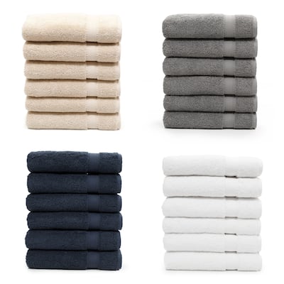 Porch & Den Harcourt Turkish Cotton Hand Towel (Set of 6)