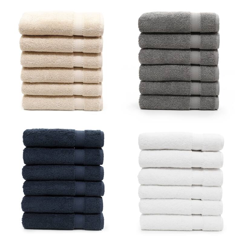 Porch & Den Harcourt Turkish Cotton Hand Towel (Set of 6)