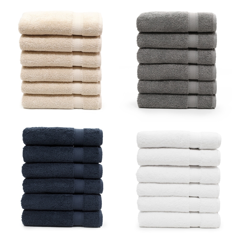 Porch & Den Harcourt Turkish Cotton Hand Towel (Set of 6)
