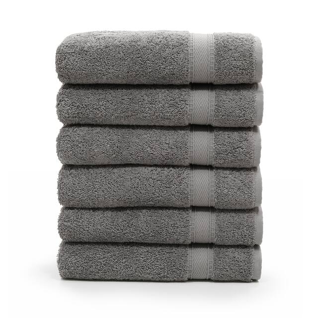 Porch & Den Harcourt Turkish Cotton Hand Towel (Set of 6)