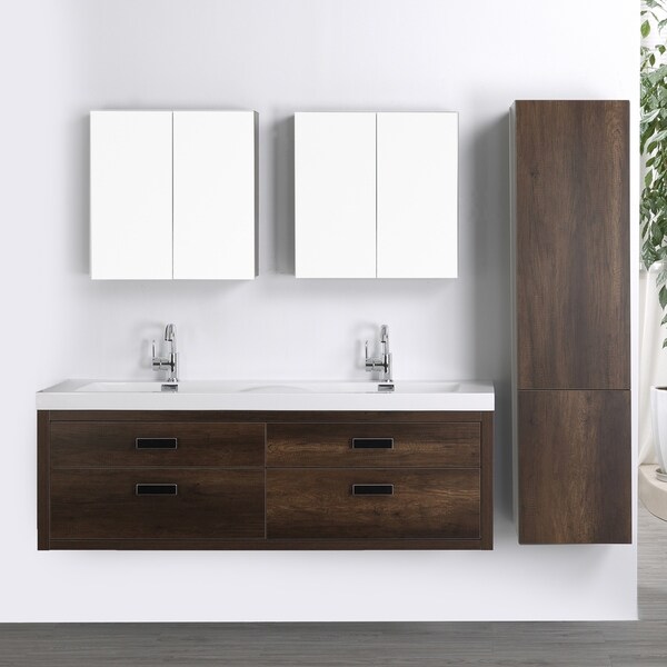 63" Streamline K1820-098-63-55MR1S Double Floating Vanity