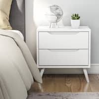 Carson Carrington Bodo Mid-century Modern 2-drawer Nightstand