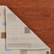 preview thumbnail 5 of 6, Sevita Whimsical Dashing Squares Light Blue Kids Area Rug ( 4'8" Round ) - 4'8" Round