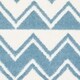 preview thumbnail 3 of 5, Sevita Whimsical Chevron White / L. Blue Kids Area Rug ( 4'8" Round ) - 4'8" Round