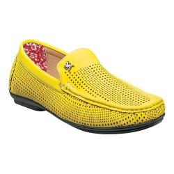 yellow stacy adams shoes