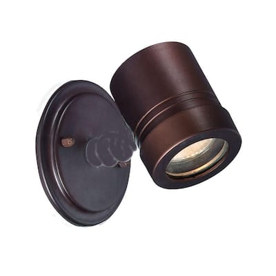 Architectural Bronze LED Outdoor Wall Light