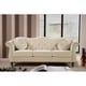 preview thumbnail 8 of 6, Gracewood Hollow Mantel Nailhead Chesterfield Upholstered 2-piece Living Room Set