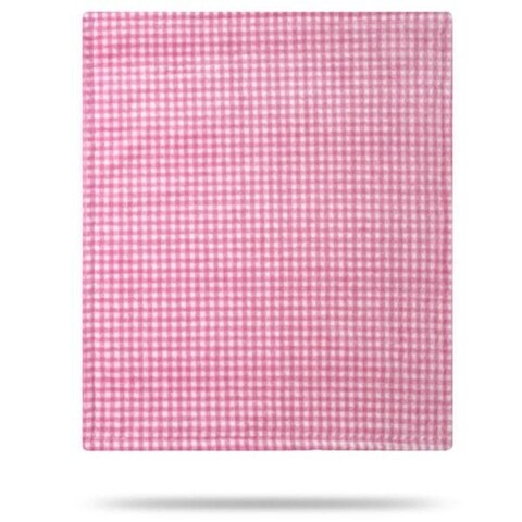 Denali Gingham Light Pink/Light Pink 30"x36" Baby Blanket