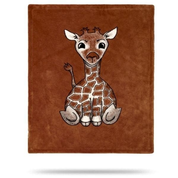giraffe baby blanket