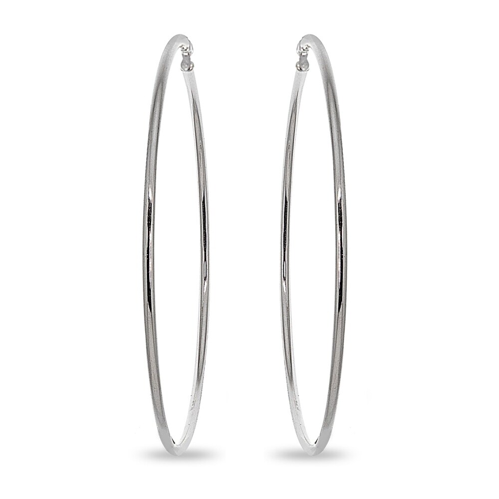 stainless steel hoop earrings