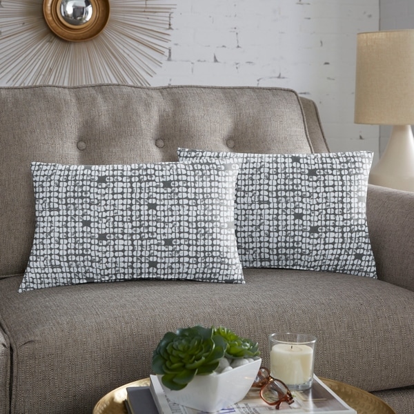 Scott Living Zing Bridge Lumbar Pillow, Set of 2