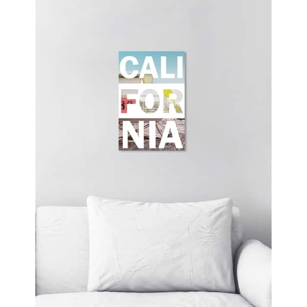 Shop Oliver Gal Cali For Nia World And Countries Wall Art Canvas