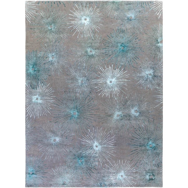 Porch & Den Multnomah Hand-tufted Wool and Viscose Area Rug - 8' x 11'