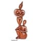 Wood Sculpture, 'Our Newborn' - Indonesia