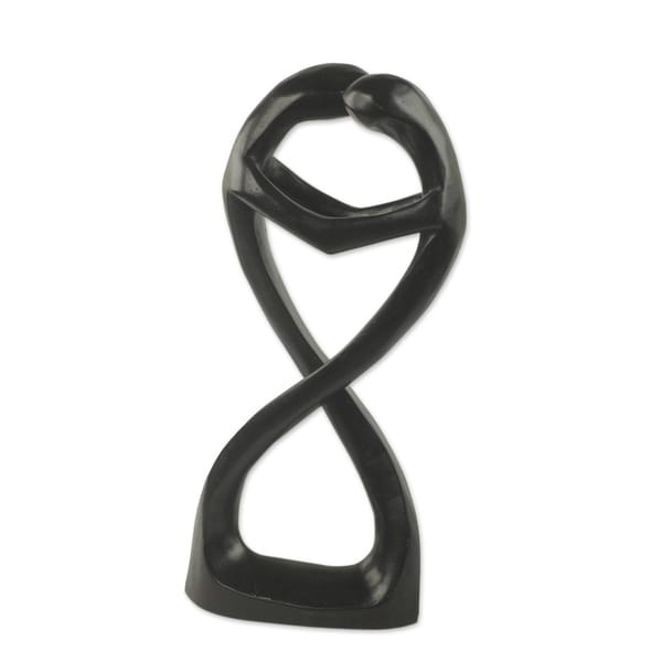 African Wood Sculpture, 'Lolonyo' - Ghana