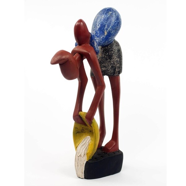 Wood Sculpture, 'Kekyerie Maame' - Ghana