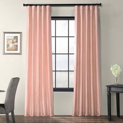 Buy Pink Faux Silk Curtains Drapes Online At Overstock Our