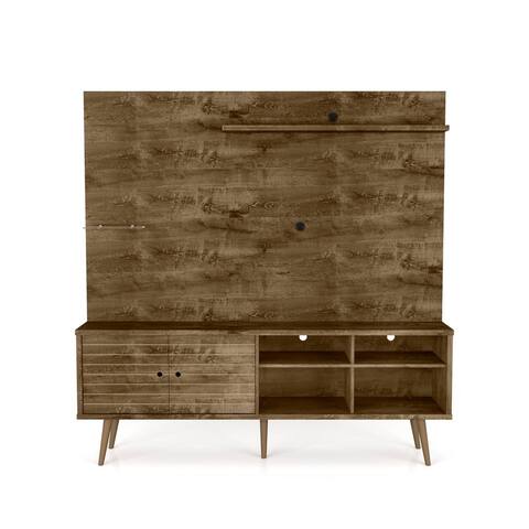 Liberty 70.87 In. Freestanding Brown Entertainment Center