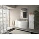 preview thumbnail 2 of 5, LaToscana Oasi 53" Vanity with Left Side Cabinet