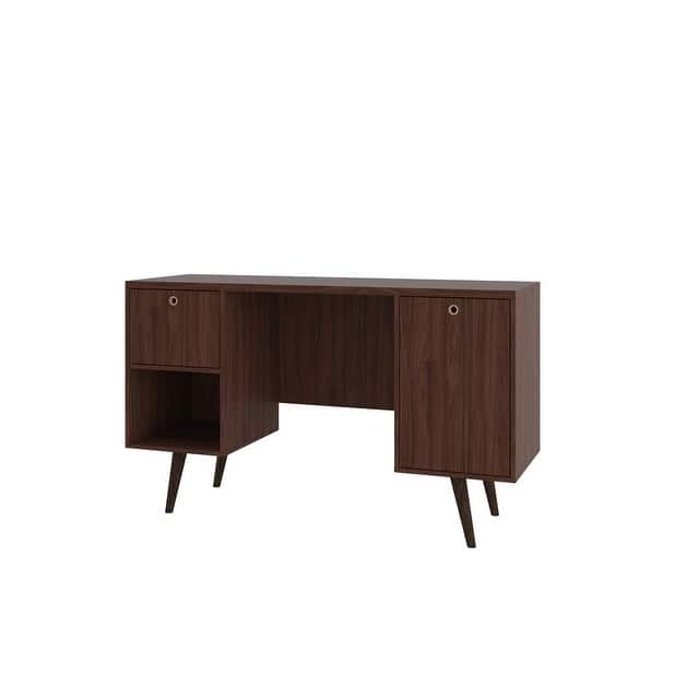 Edgar 1-Drawer Wood Mid Century Office Desk