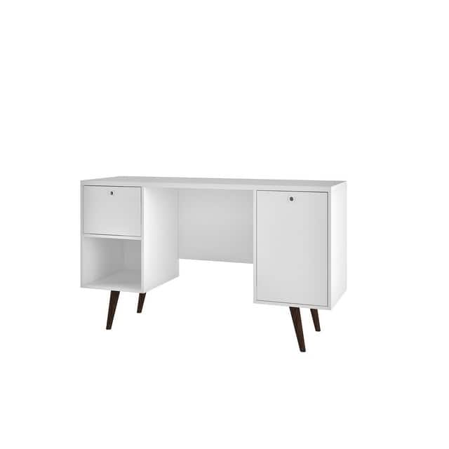 Edgar 1-Drawer Wood Mid Century Office Desk