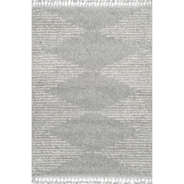 Nuloom Moroccan Boho Chic Aztec Lined Tel Rug Nuloom Moroccan Boho Chic Aztec Lined Tel Rug