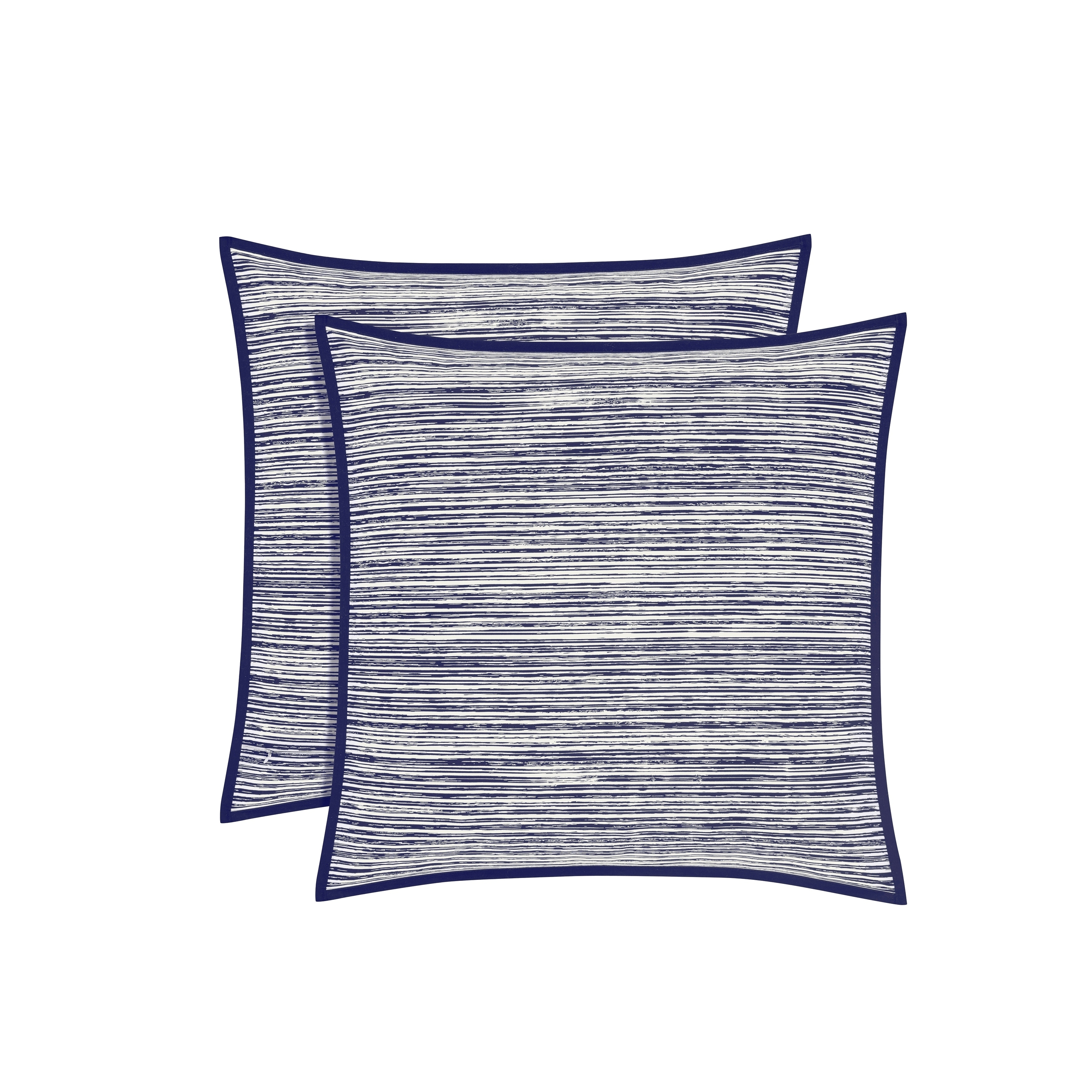 Shop Five Queens Court Felix Indigo Euro Pillow Sham Free