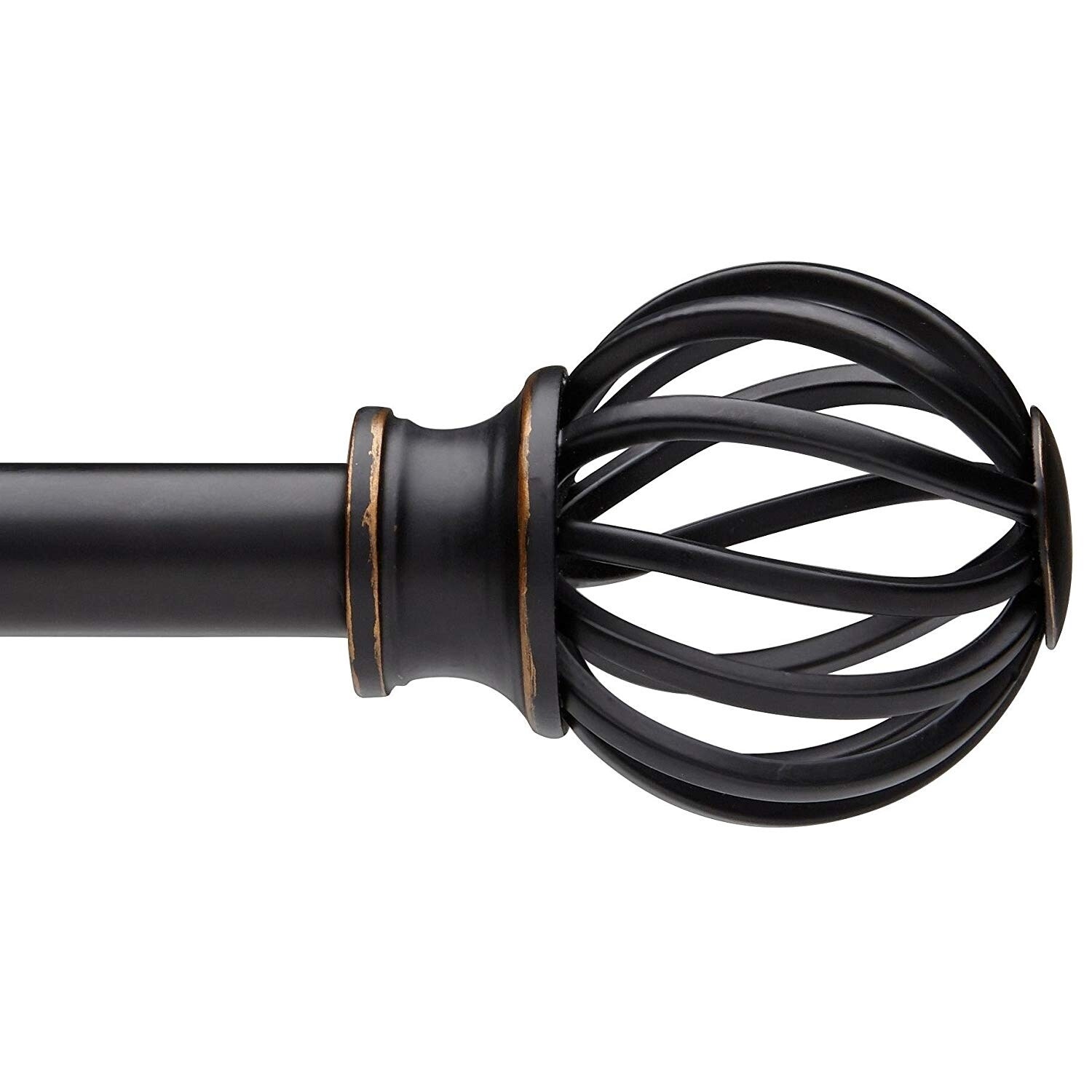 Shop Umbra Coppola Drapery Rod 48 In L Bronze Free Shipping On