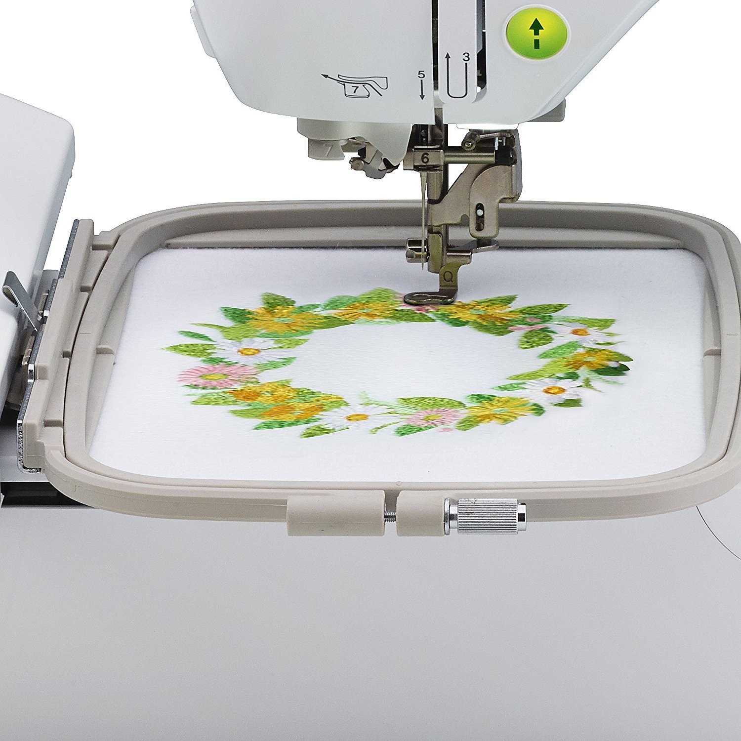 5” x 7” Embroidery Machine with Large Color Touch LCD Screen (Refurbished)