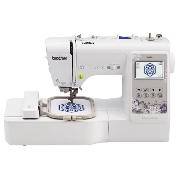 slide 2 of 8, Brother SE600 Computerized Sewing and Embroidery Machine
