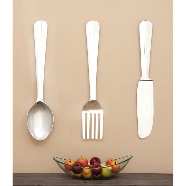 Copper Grove Seymour Aluminum Utensil Wall Ornaments (Set of 3)
