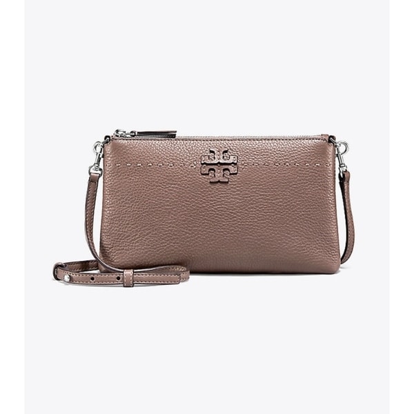 tory burch silver crossbody bag