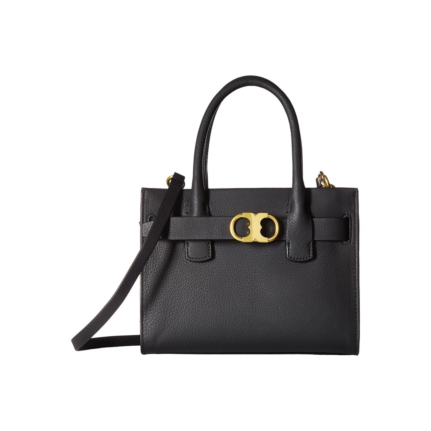 gemini link leather tote