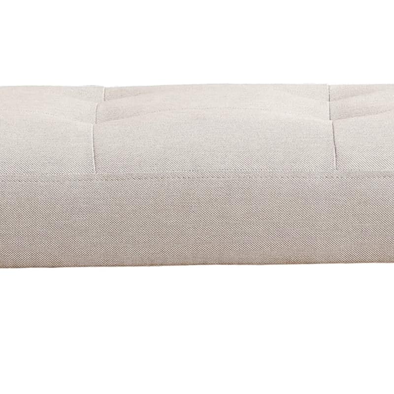 Wooden Bench, Light Gray & Oak