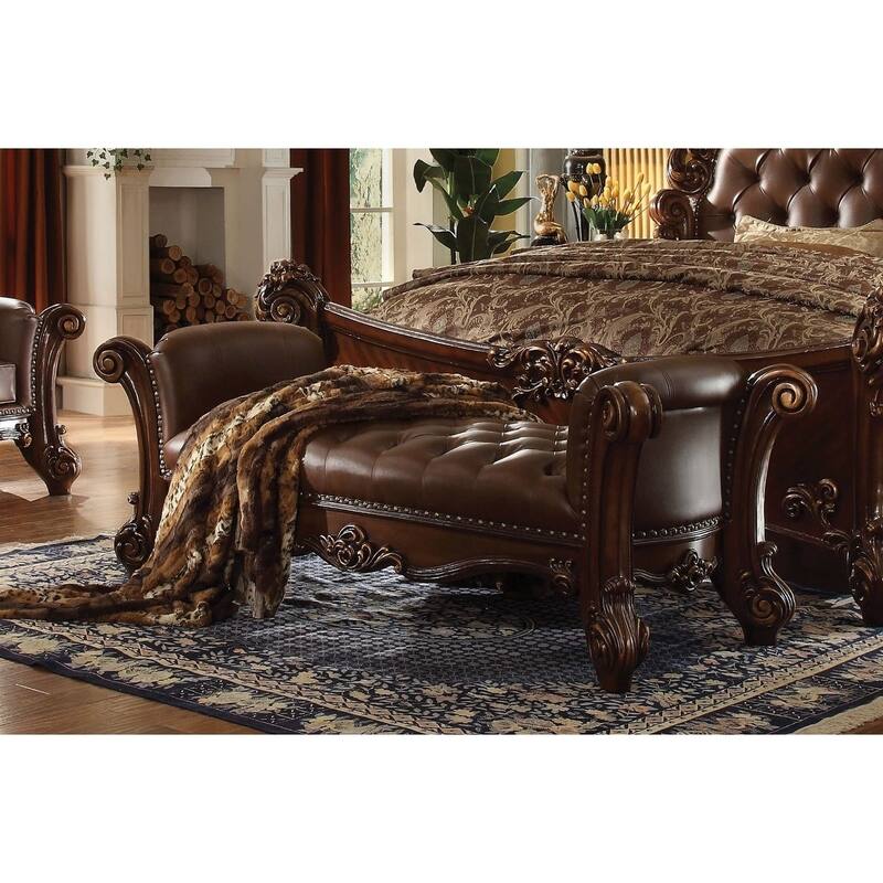 Vendome Bench, Cherry Brown
