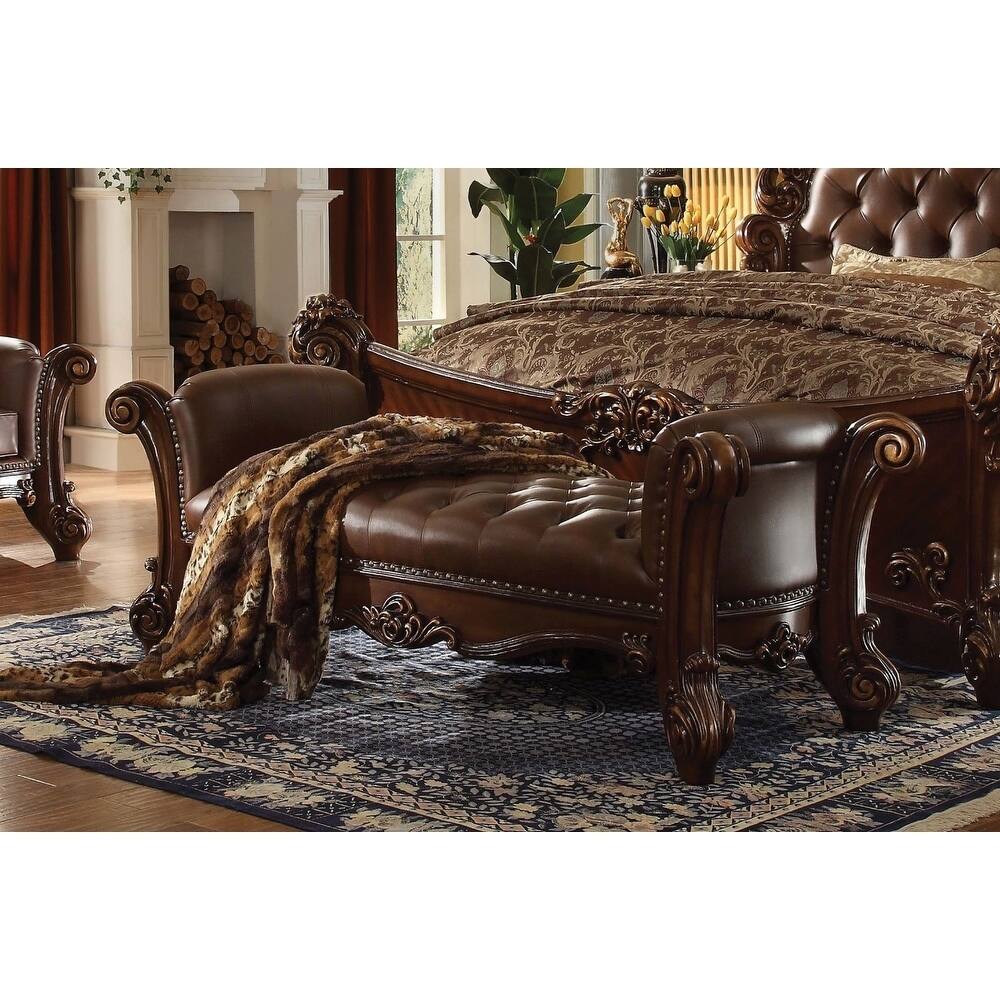 Vendome Bench, Cherry Brown