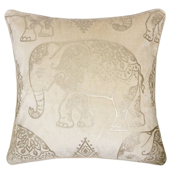 elephant decorative pillow