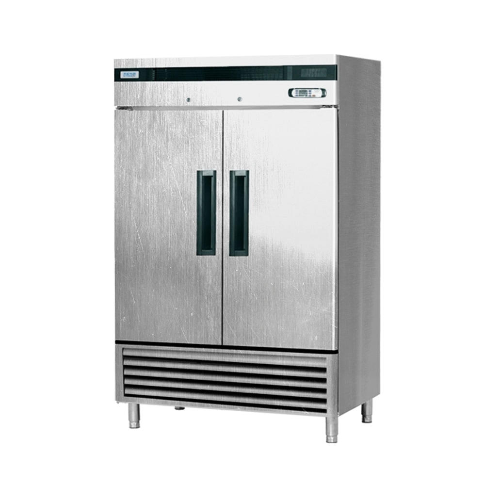 EQ Kitchen Line SF-49L2 Commercial Standing Freezer, 2 Doors, 344 gal,  84.2 Height, 30.8 Width, 55 Length, Stainless Steel - Bed Bath & Beyond  - 21443912