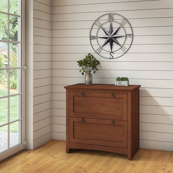 Shop Copper Grove Plovdiv 2 Drawer Lateral File Cabinet In Cherry