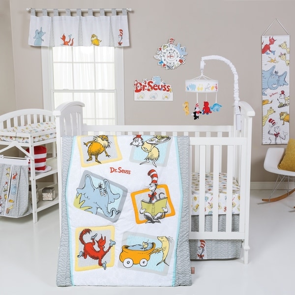 5 piece crib bedding set