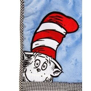 Shop Dr Seuss Cat In The Hat 3 Piece Crib Bedding Set Overstock