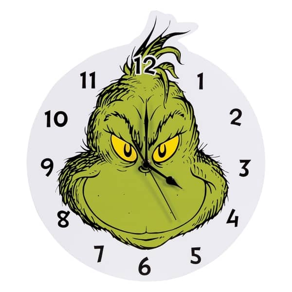 Dr. Seuss The Grinch Wall Clock - Bed Bath & Beyond - 21448647