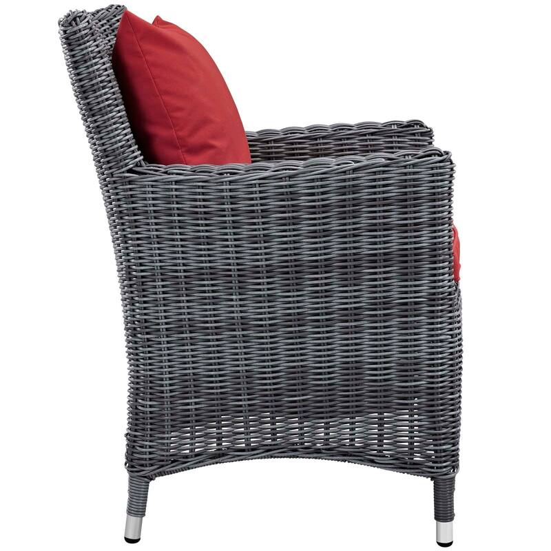 Invite 4 Piece Outdoor Patio Sunbrella® Dining Set