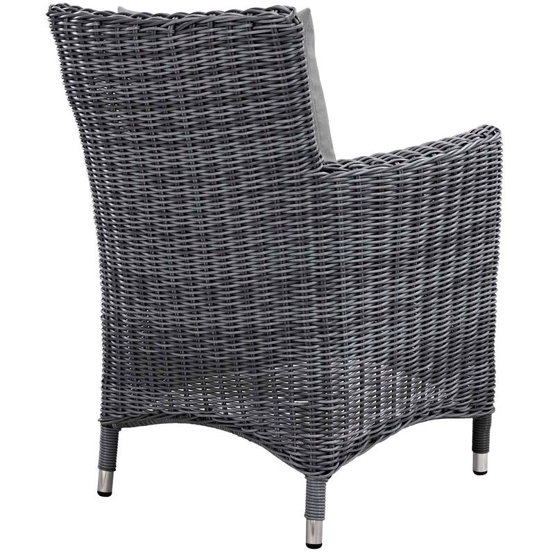 Invite 4 Piece Outdoor Patio Sunbrella® Dining Set