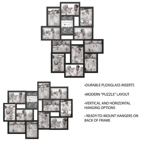 Collage Picture Frame With 12 Openings For 4x6 Photos Collage Picture Frame With 12 Openings For 4x6 Photos