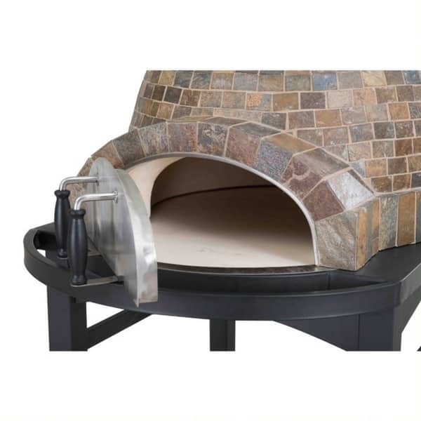 Shop Sunjoy Outdoor Pizza Oven Free Shipping Today Overstock