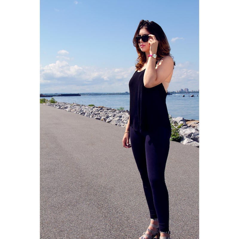 Burgi Ladies Sparkling Floral Hot Pink Leather Strap Watch