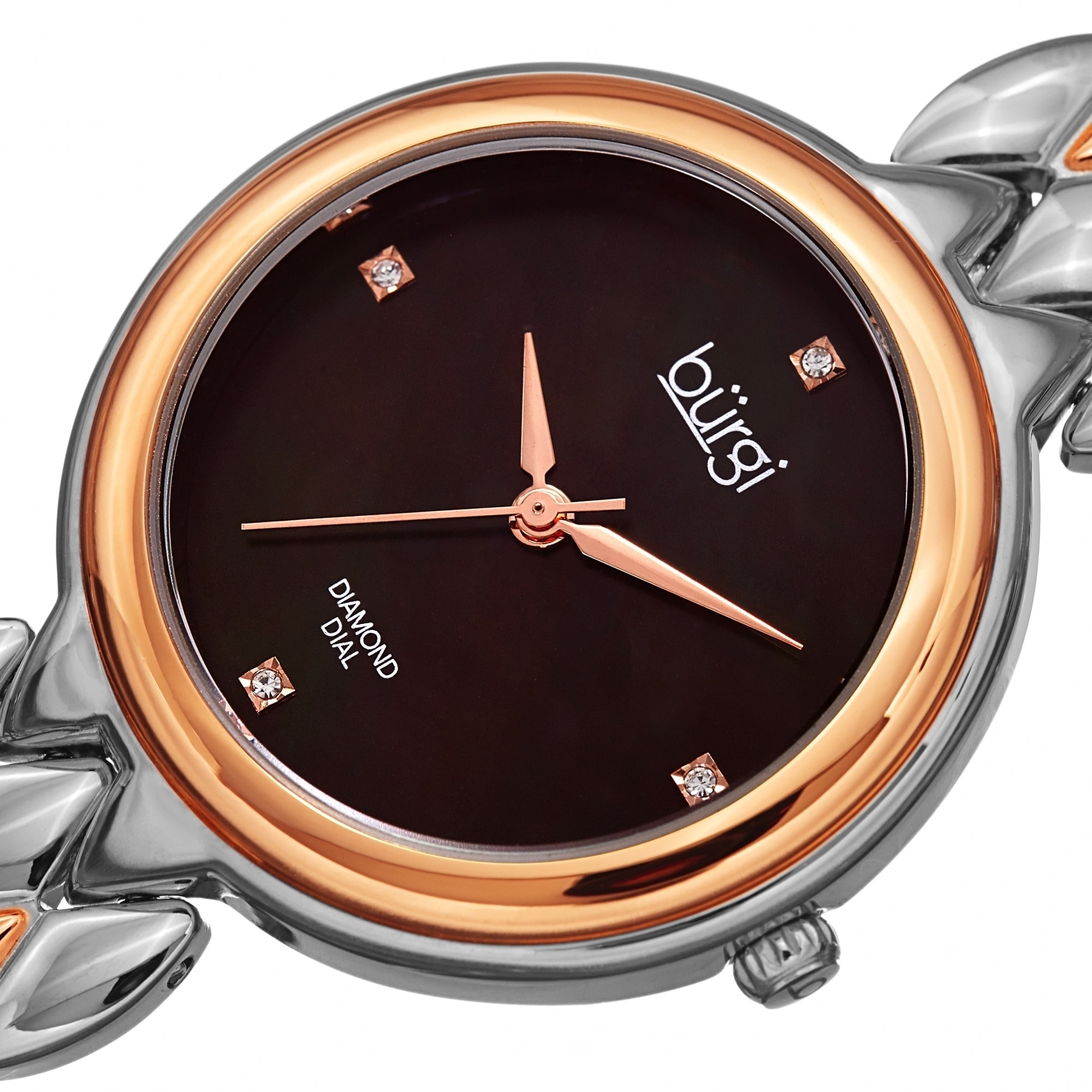 NWT Burgi Mother of Pearl Dial Two-tone Ladies Watch L16302662.jpg main image 2