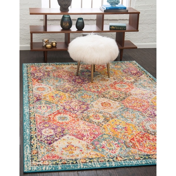 Unique Loom Blake Penrose Area Rug - Multi - 9' x 12'