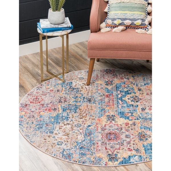 Unique Loom Real Basilica Area Rug